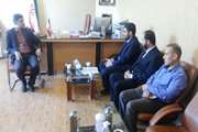 دیدارمدیرکل دامپزشکی کردستان با فرماندار شهرستان سروآباد
